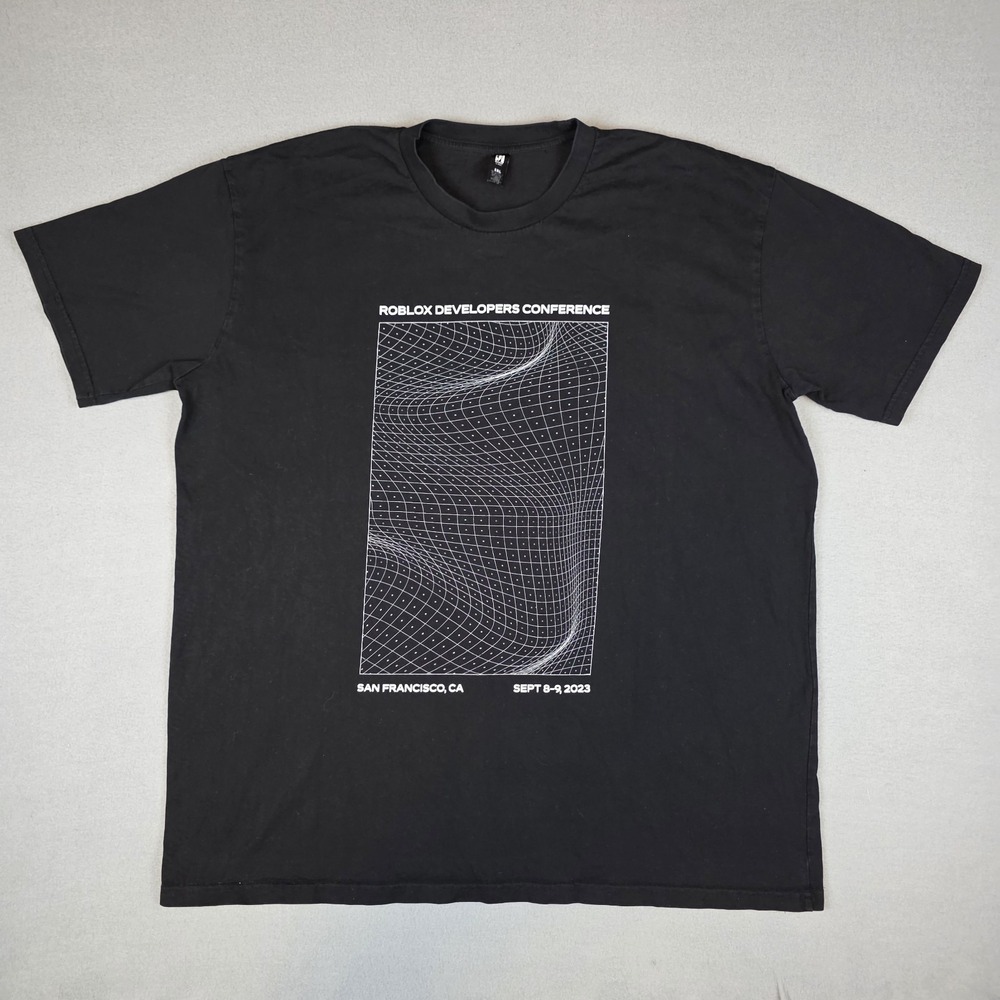 Rare Roblox Game Developers Conference 2023 Mens Shirt XXXL San Francisco Swag